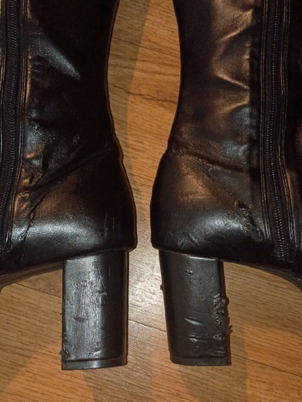 ANGELIC IMPRINT HEART CUTOUT PLATFORMS — ARCHIVE PIECE - Picture 13 of 16
